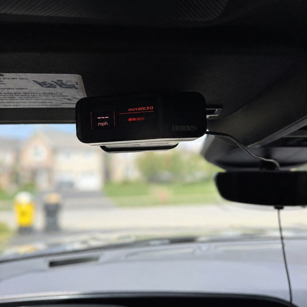 Uniden R7 / R8 / R8W Radar Detector Sun Visor Mount