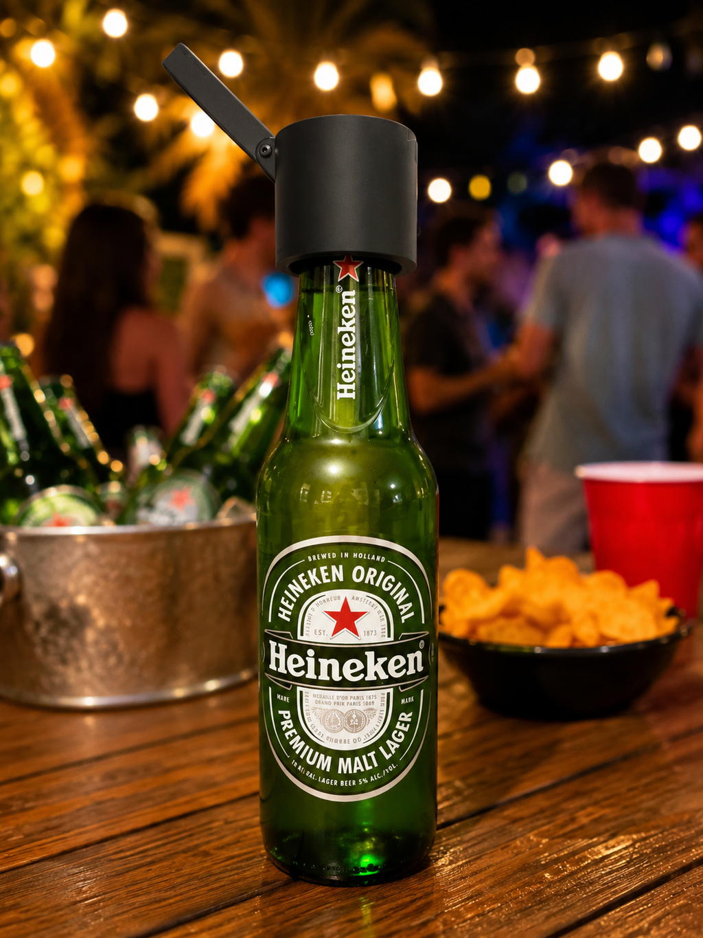Bottle Opener, Bottle Cap Launcher