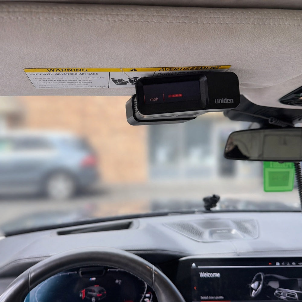 Uniden R7 / R8 / R8W Radar Detector Sun Visor Mount