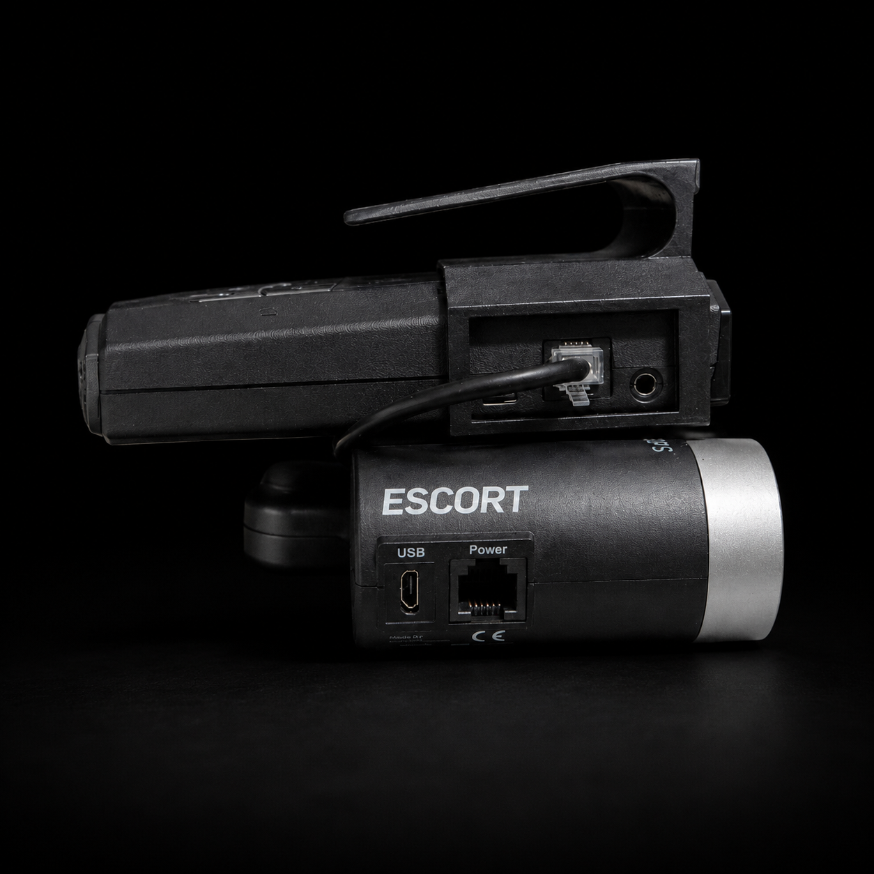 Escort MAX 360 With Dash Cam Sun Visor Mount