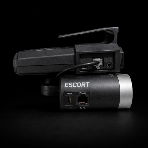 Escort MAX 360 With Dash Cam Sun Visor Mount