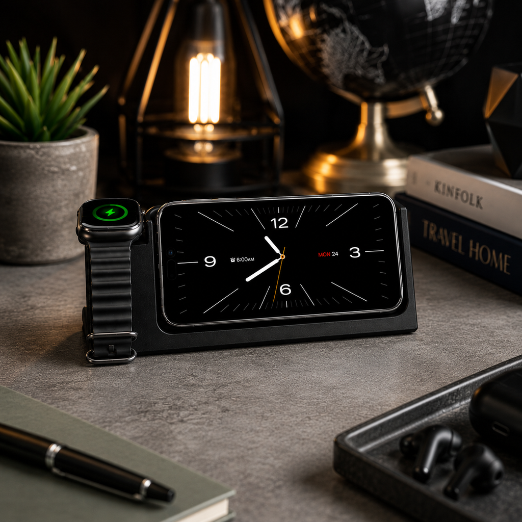 Phone & Apple Watch Charging Station
