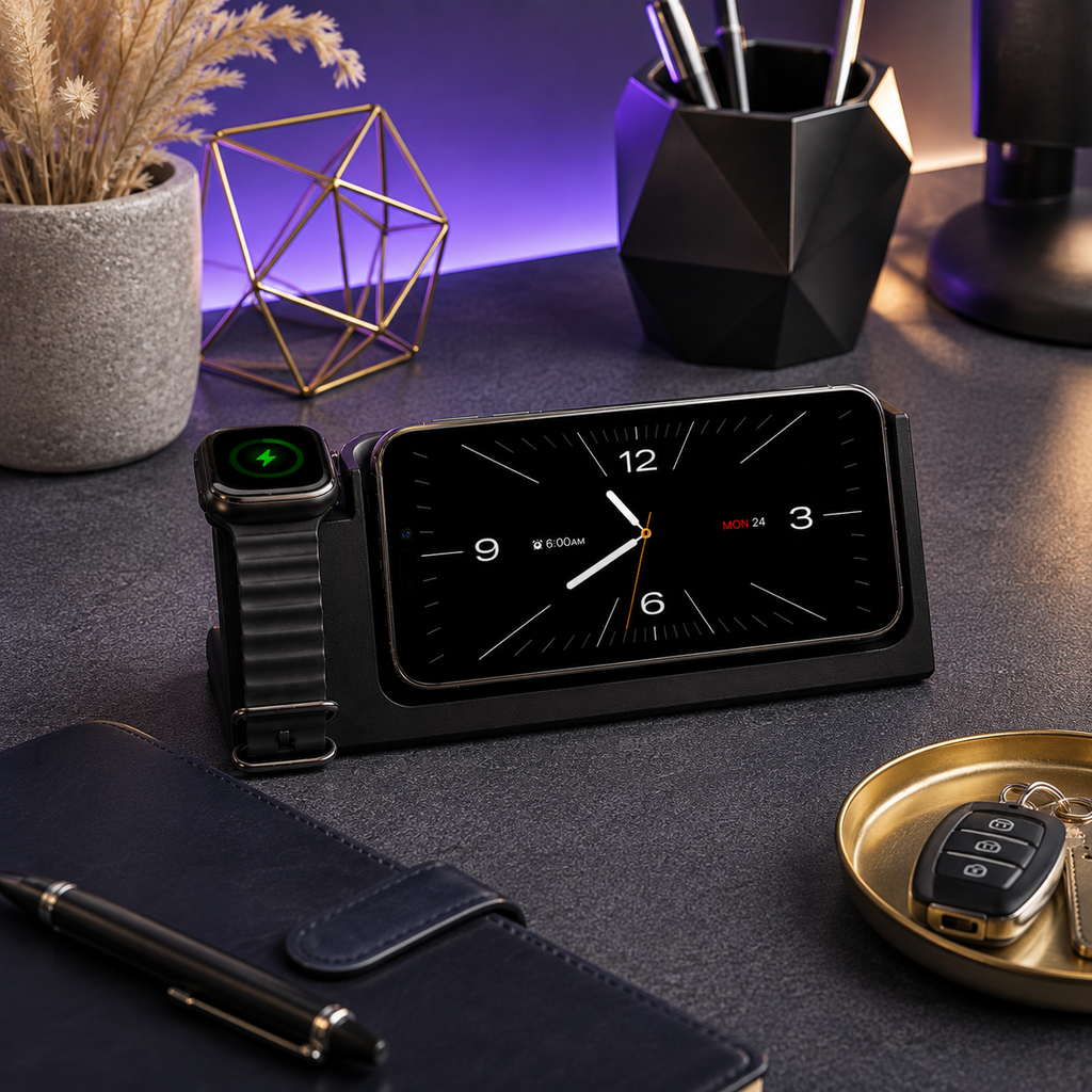Phone & Apple Watch Charging Station