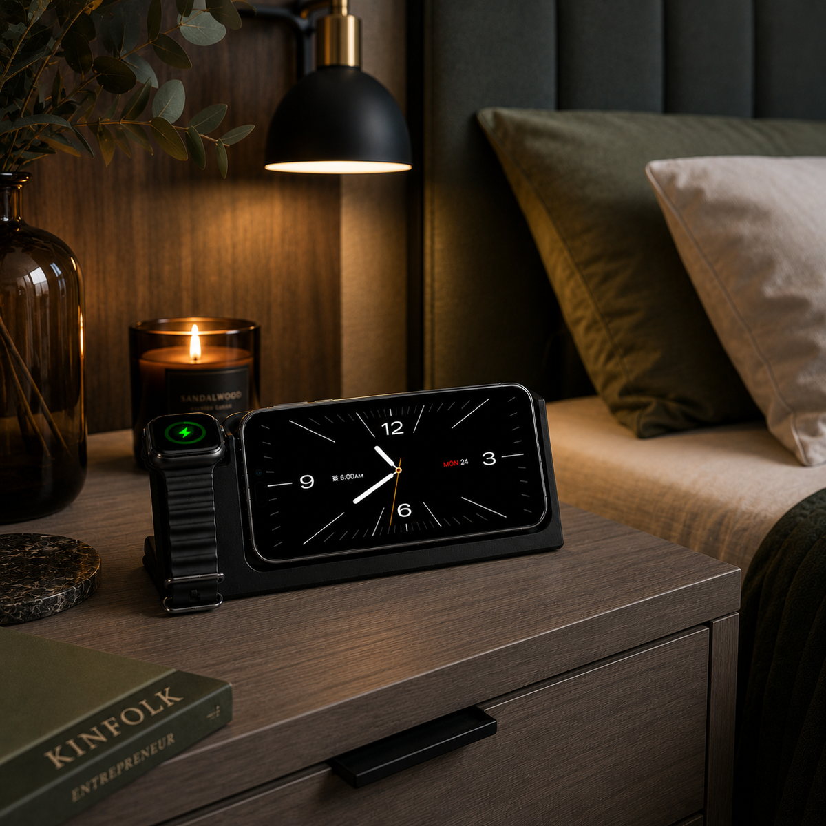 Phone & Apple Watch Charging Station