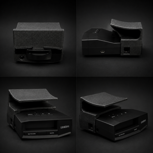 Uniden R8 & R8W Radar Detector Sun Visor Mount