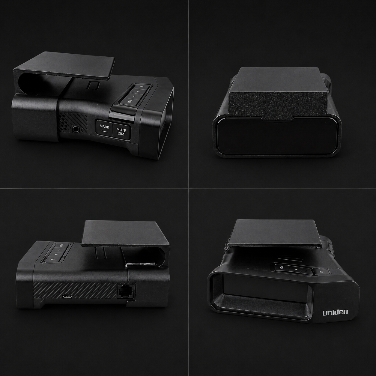 Uniden R7 / R8 / R8W Radar Detector Sun Visor Mount