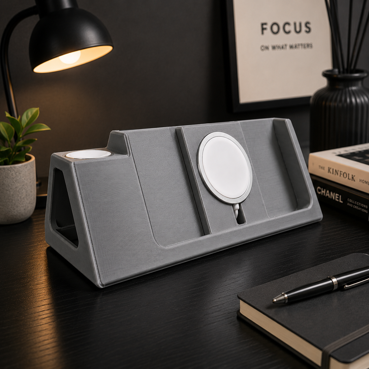 Phone & Apple Watch Charging Station