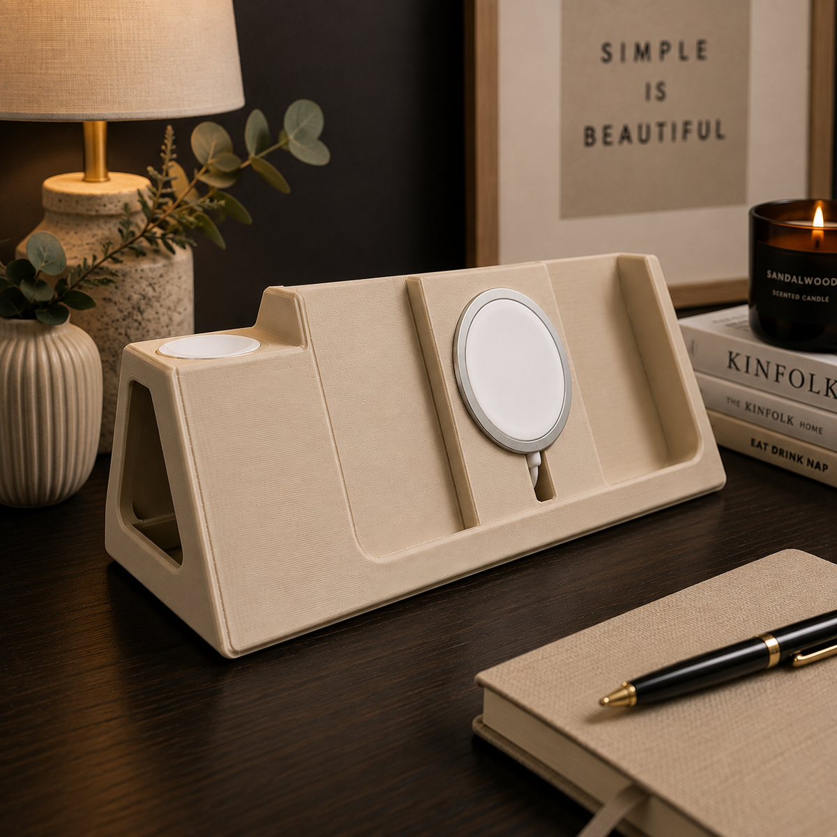 Phone & Apple Watch Charging Station