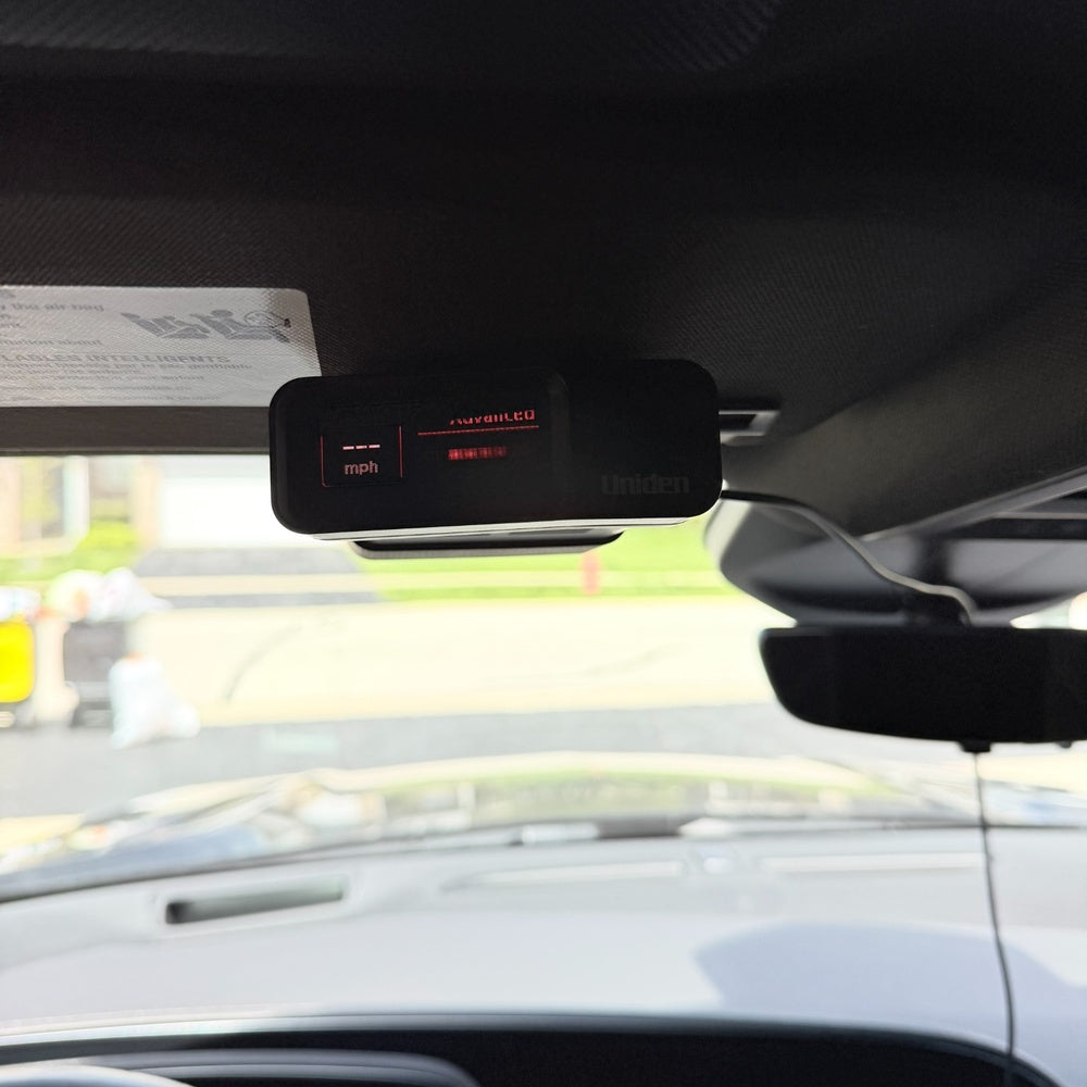 Uniden R7 / R8 / R8W Radar Detector Sun Visor Mount