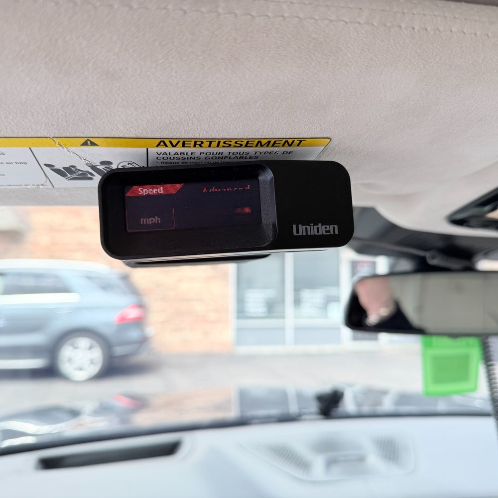 Uniden R7 / R8 / R8W Radar Detector Sun Visor Mount