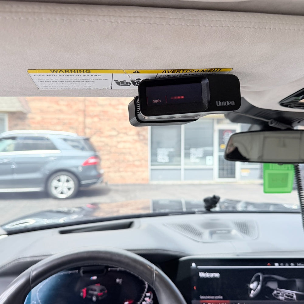 Uniden R7 / R8 / R8W Radar Detector Sun Visor Mount