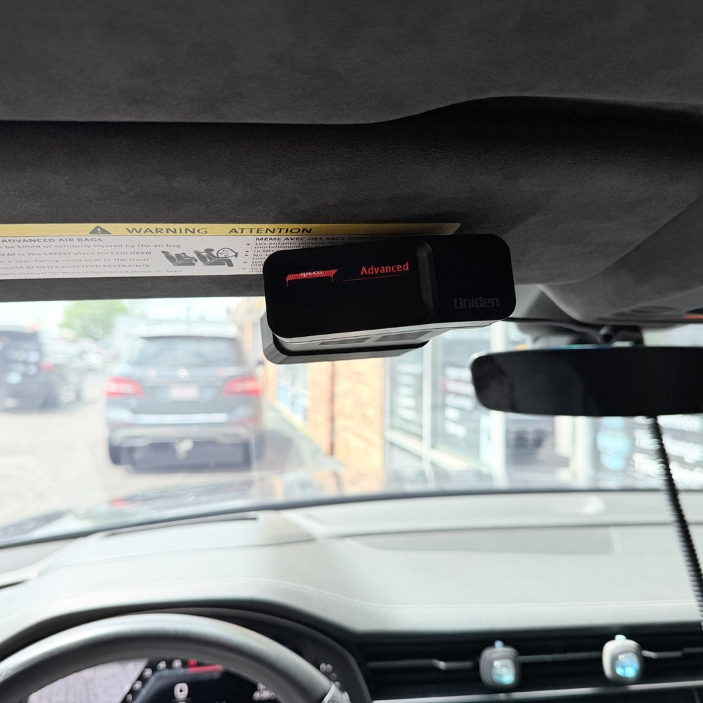 Uniden R7 / R8 / R8W Radar Detector Sun Visor Mount