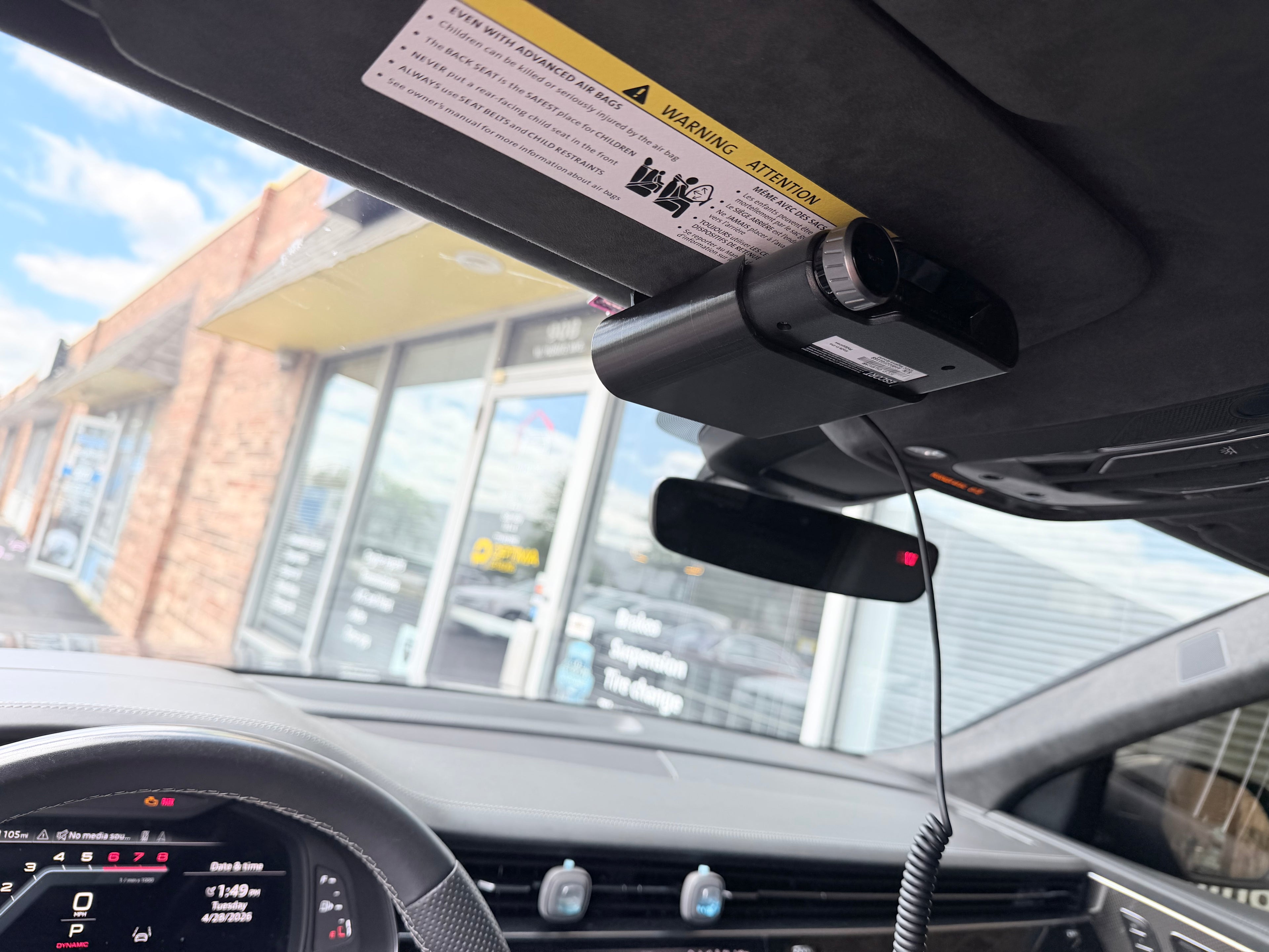 Escort MAXcam 360c Sun Visor Mount
